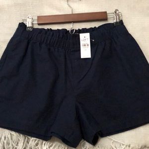 LOFT Linen Navy Blue shorts 💙